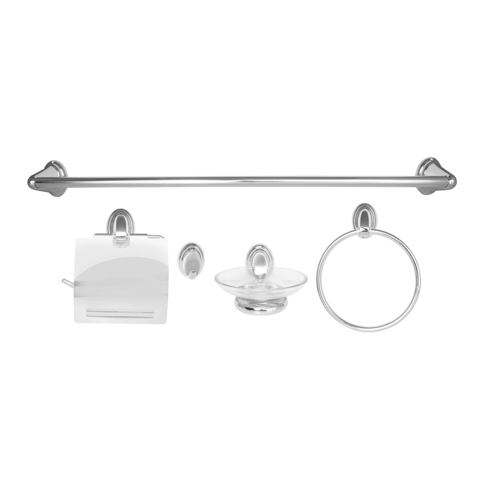 5PC BATHROOM ACCESSORY SET
