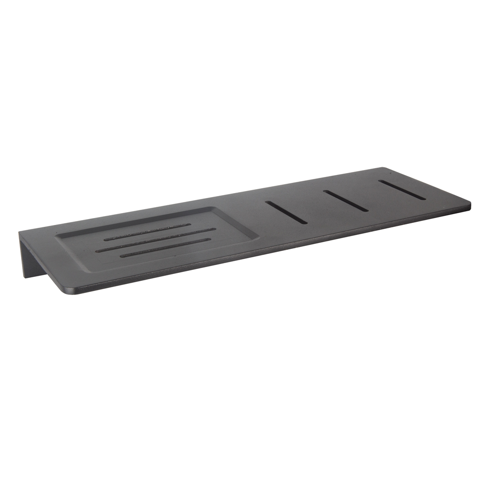MATT BLACK BATHROOM SHELF