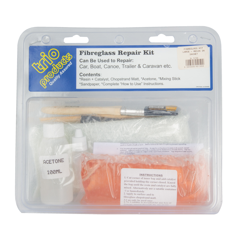 FIBREGLASS REPAIR KIT-LARGE