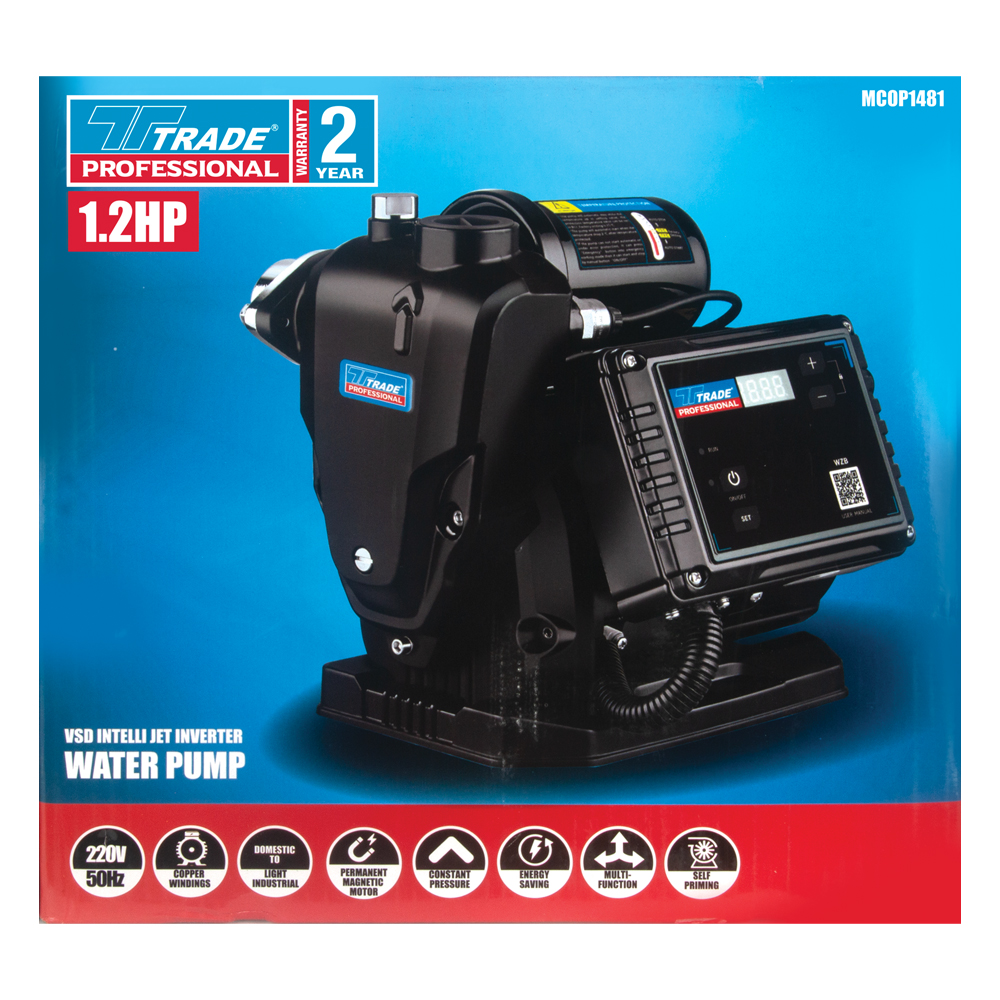 WATER PUMP 1.2HP VSD INTELLI JET - Image 2