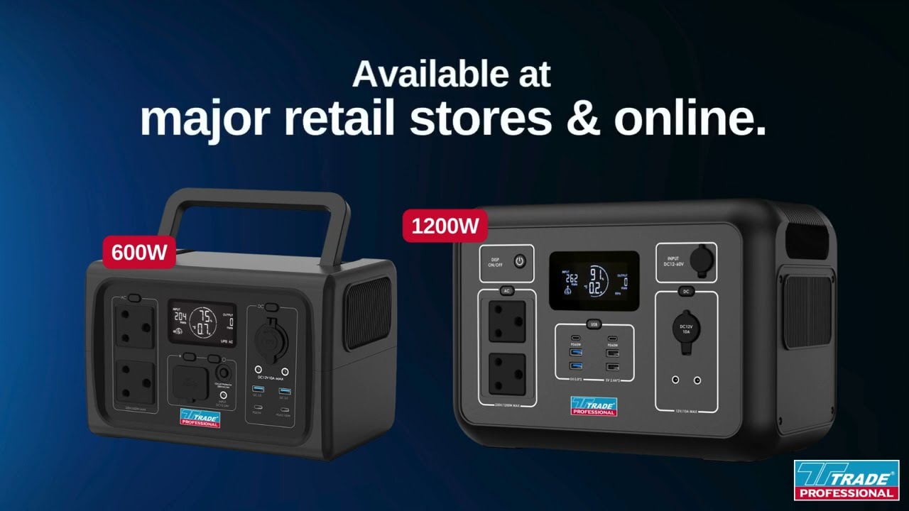 New 600W and 1200W Power Stations