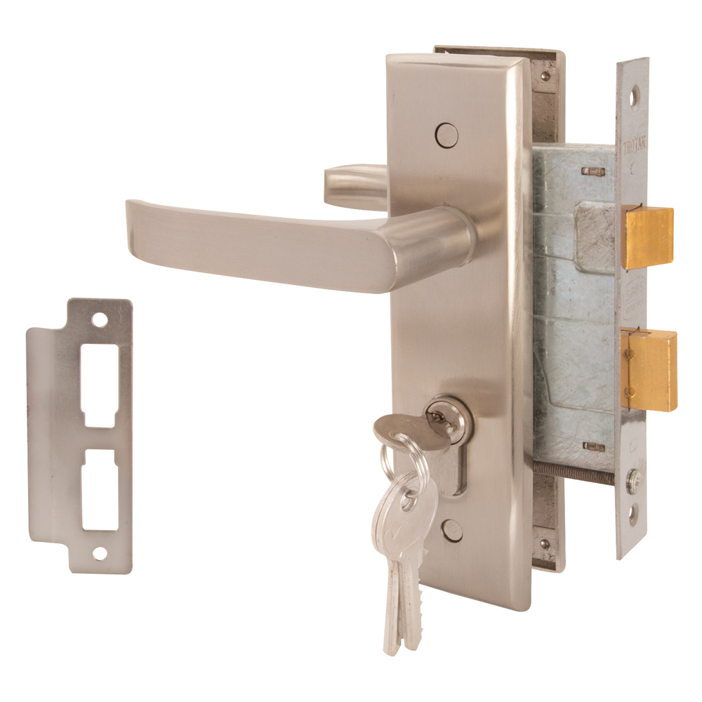 MILAN CYLINDER HANDLE LOCKSET 8″