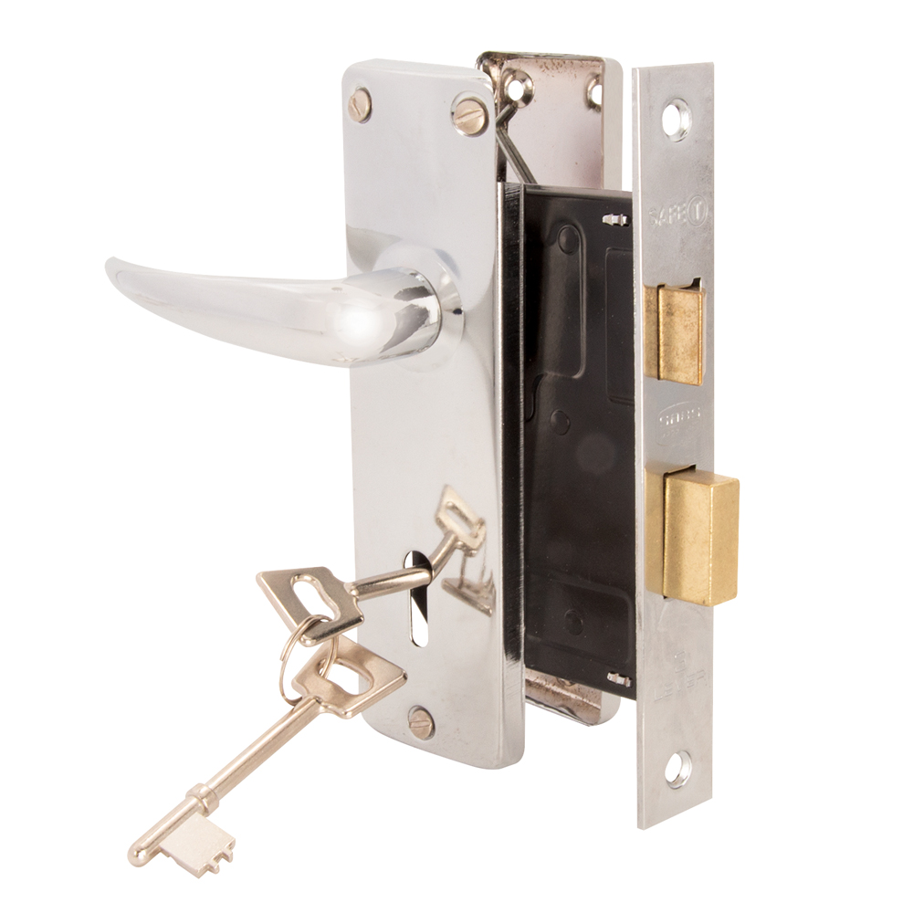 GOLD SERIES MORTICE LOCKSET 6″ 3 LEVER CP