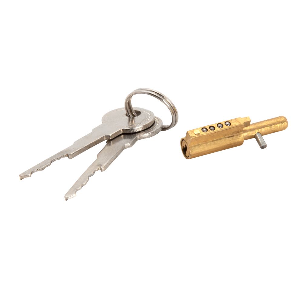 KEYHOLE BLOCKER – BRASS