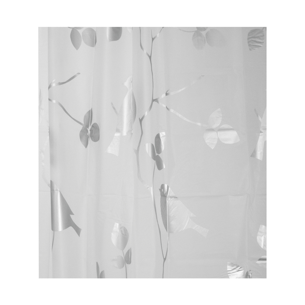 SHOWER CURTAIN – SILVER BIRD