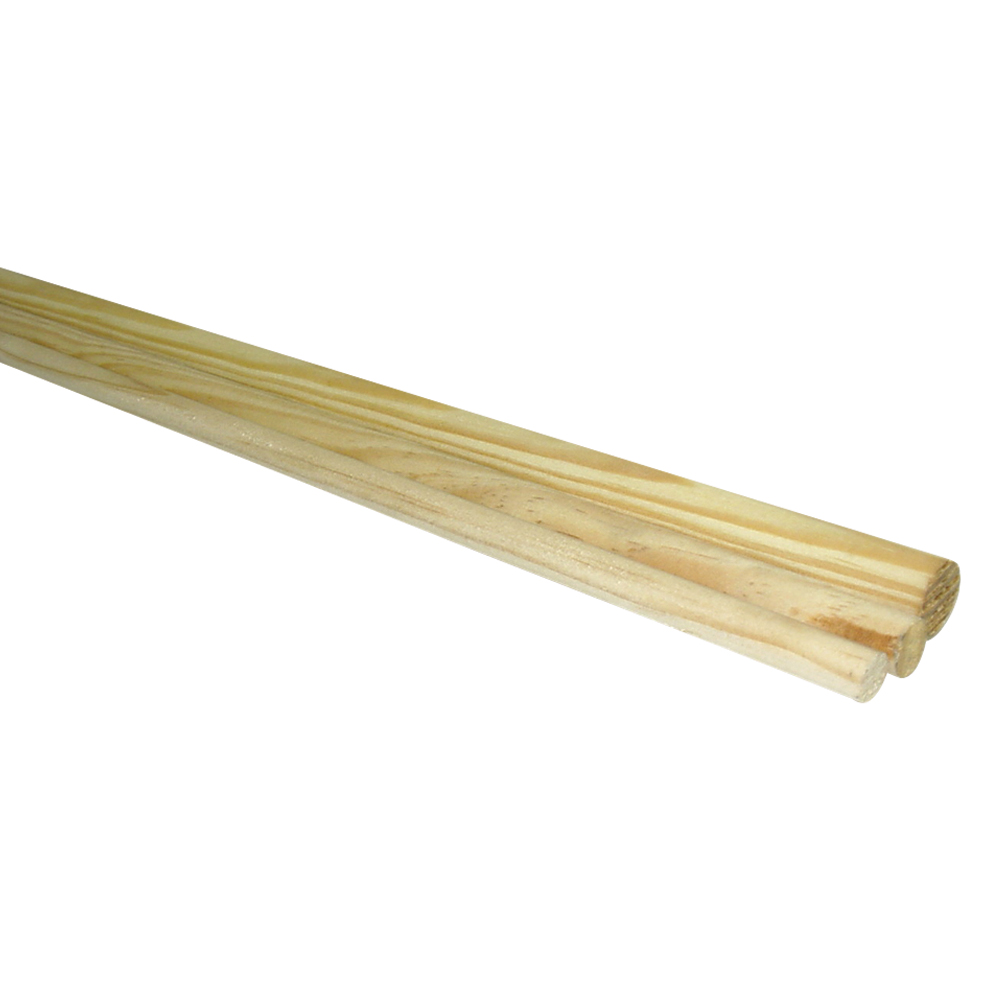 8X 900MM PINE DOWELS