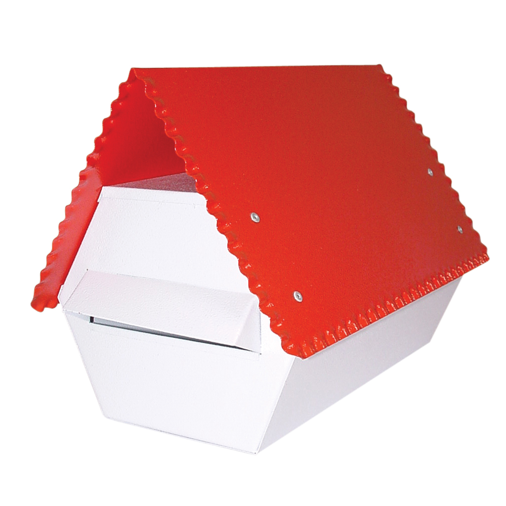 LETTER BOX ELECTRO GALV.RED