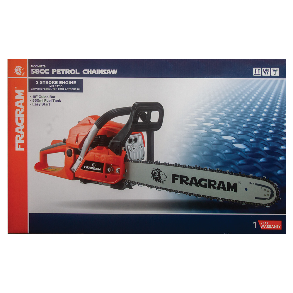 58CC PETROL CHAINSAW - Image 3