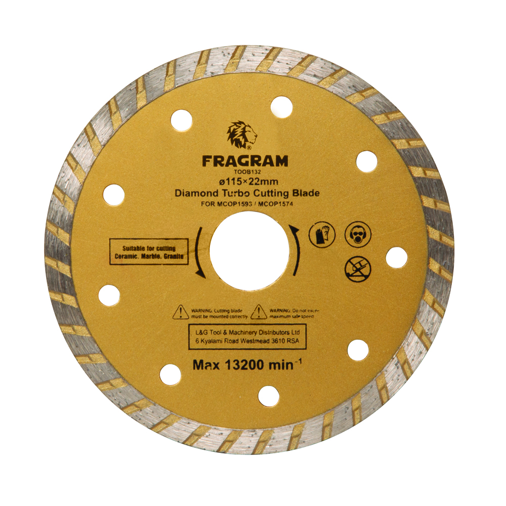 BLADE DIAMOND 115X22MM TURBO