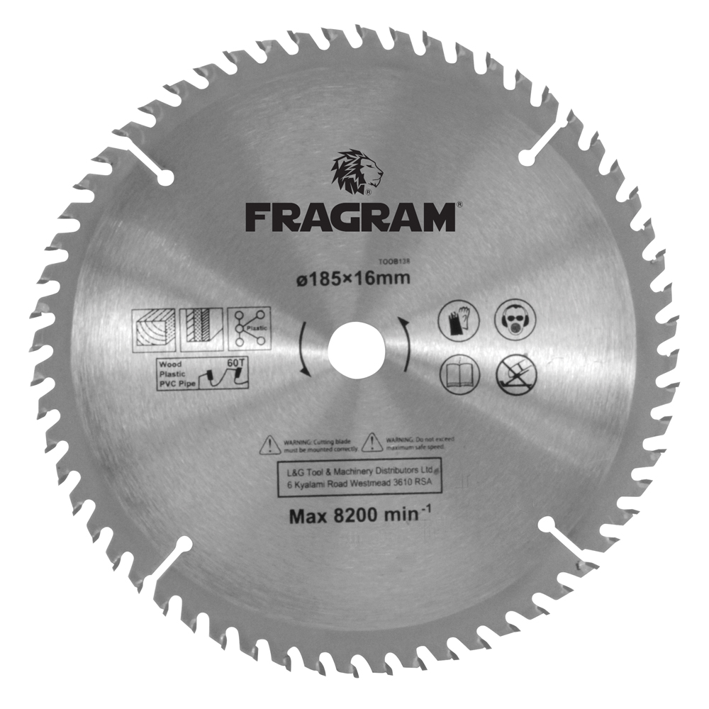 BLADE 185X20MM WOOD 60T