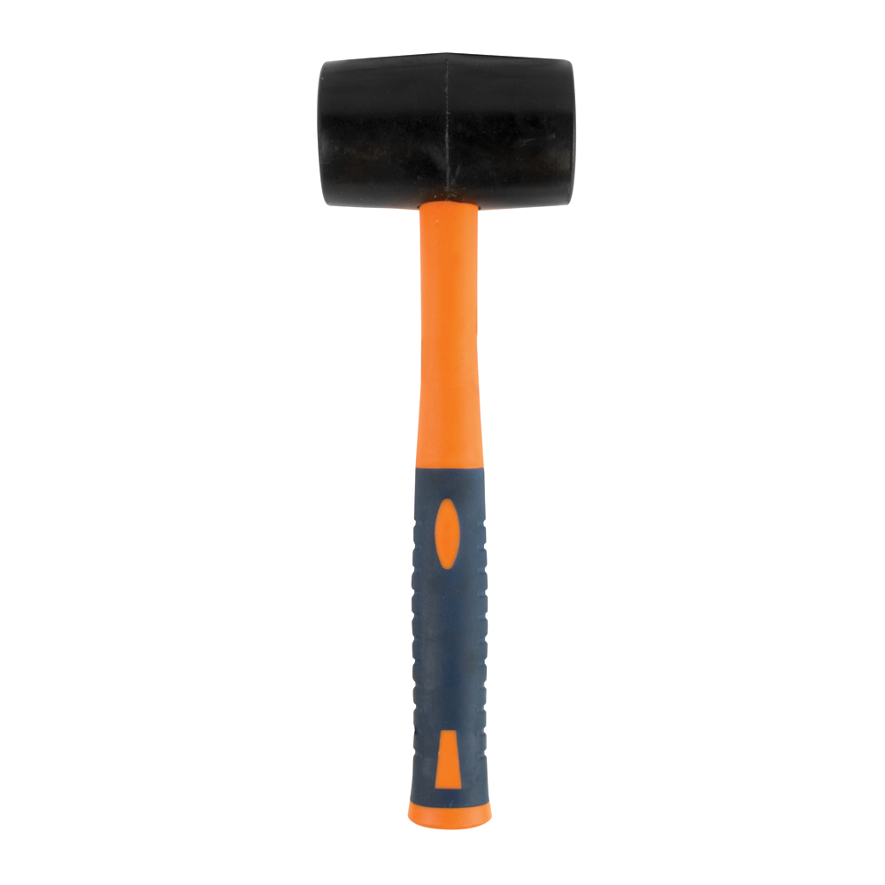 MALLET RUBBER 2-COL HANDL 450G
