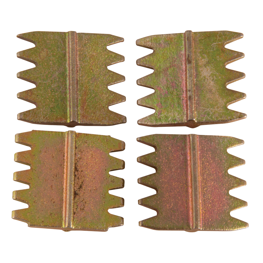 SCUTCH COMBS 4PC POLYBAG