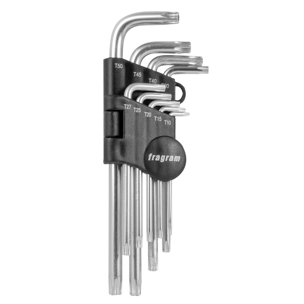 KEY SECURITY TORX SET 9PCE-LONG