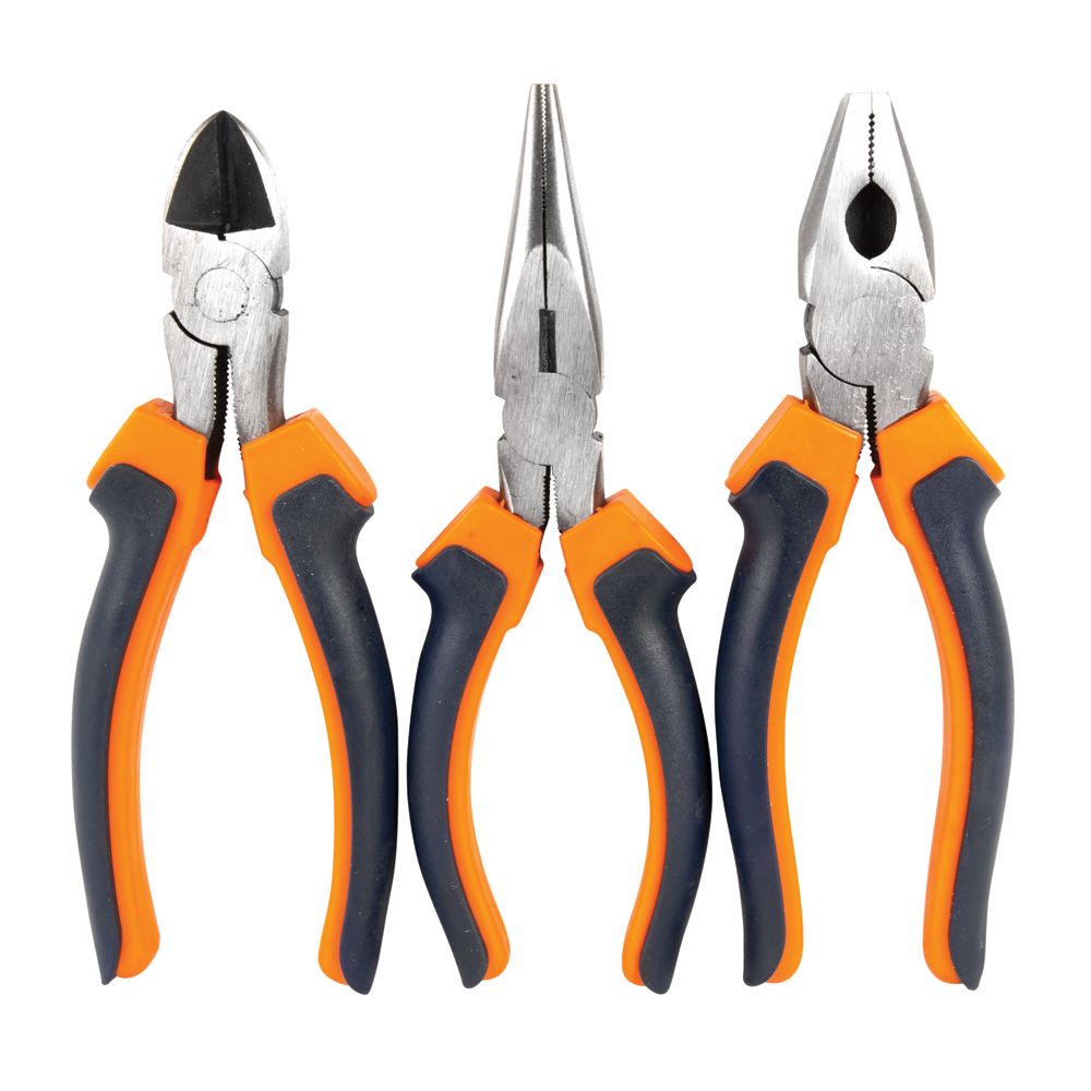 PLIER SET 3PCE 160MM ELECT.