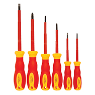 ELECTRICAL SCREWDRIVER SET 6PCE VDE