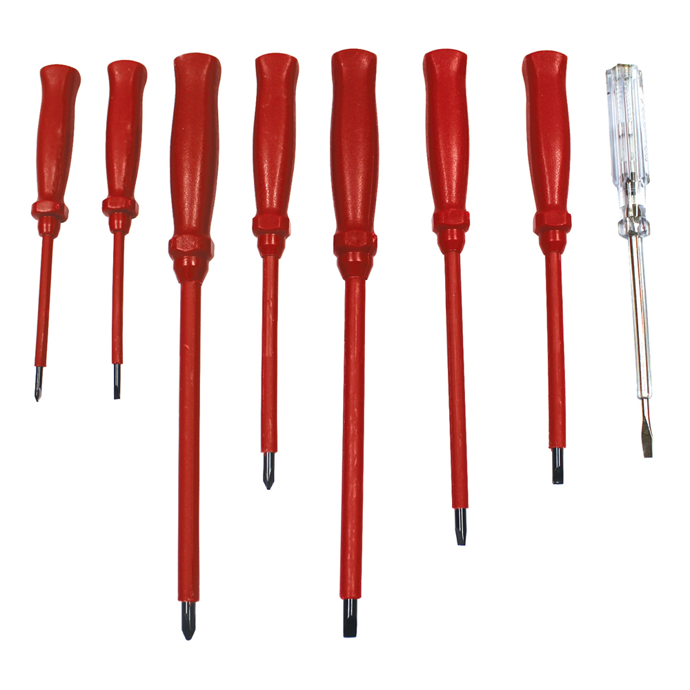 S/DRIVER SET ELECTRICIANS 8PC