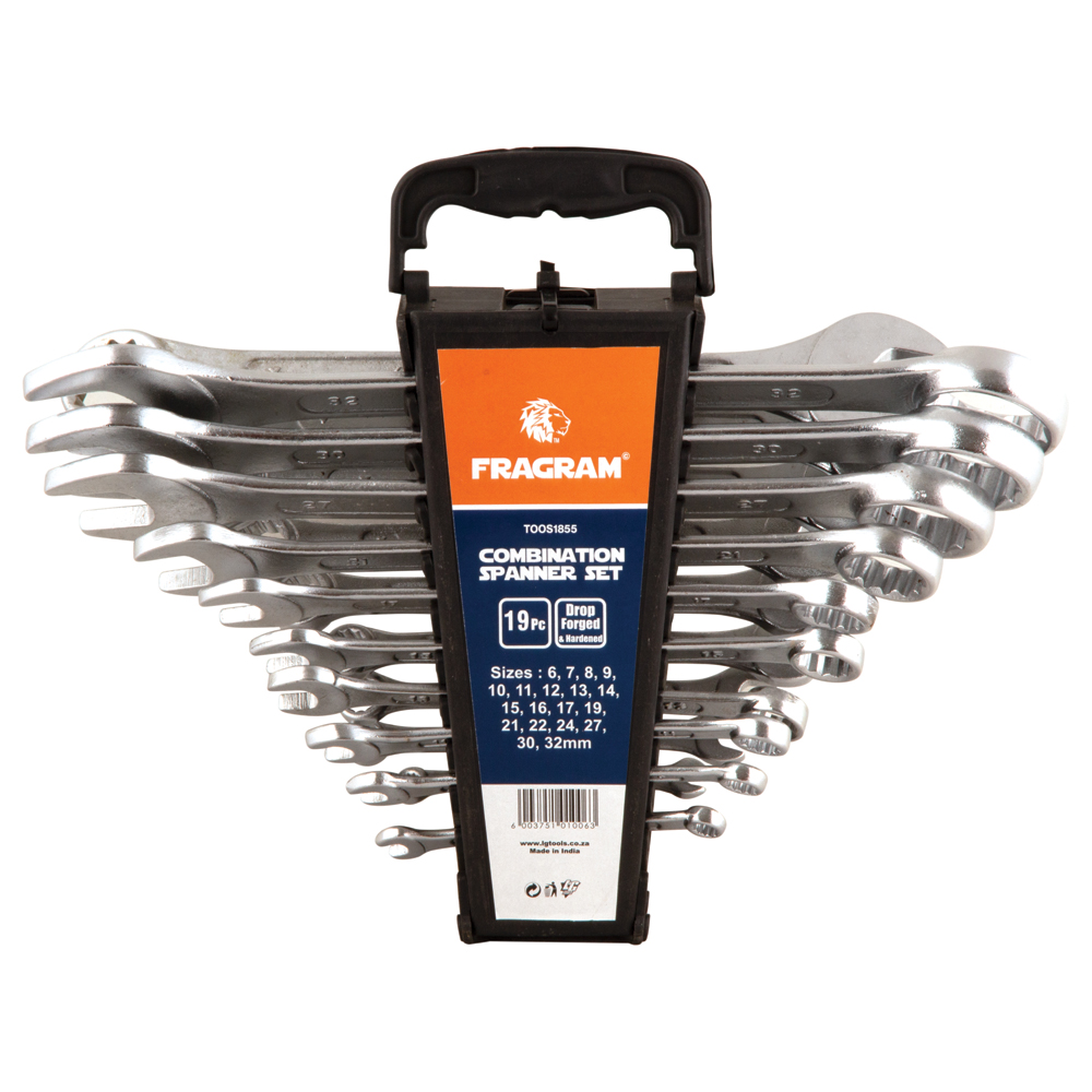 SPANNER SET COMB 19PC FRAGRAM*