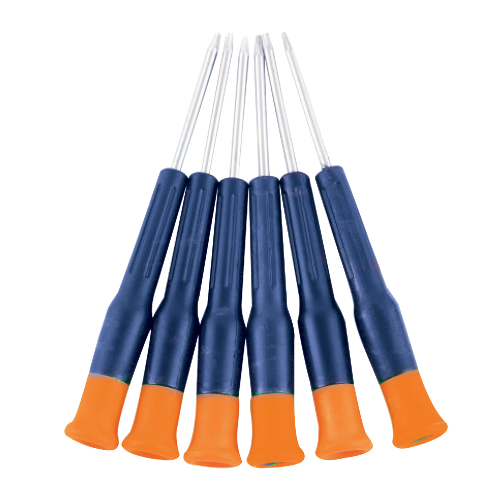 S/DRIVER PREC TORX 6PC T5-T10