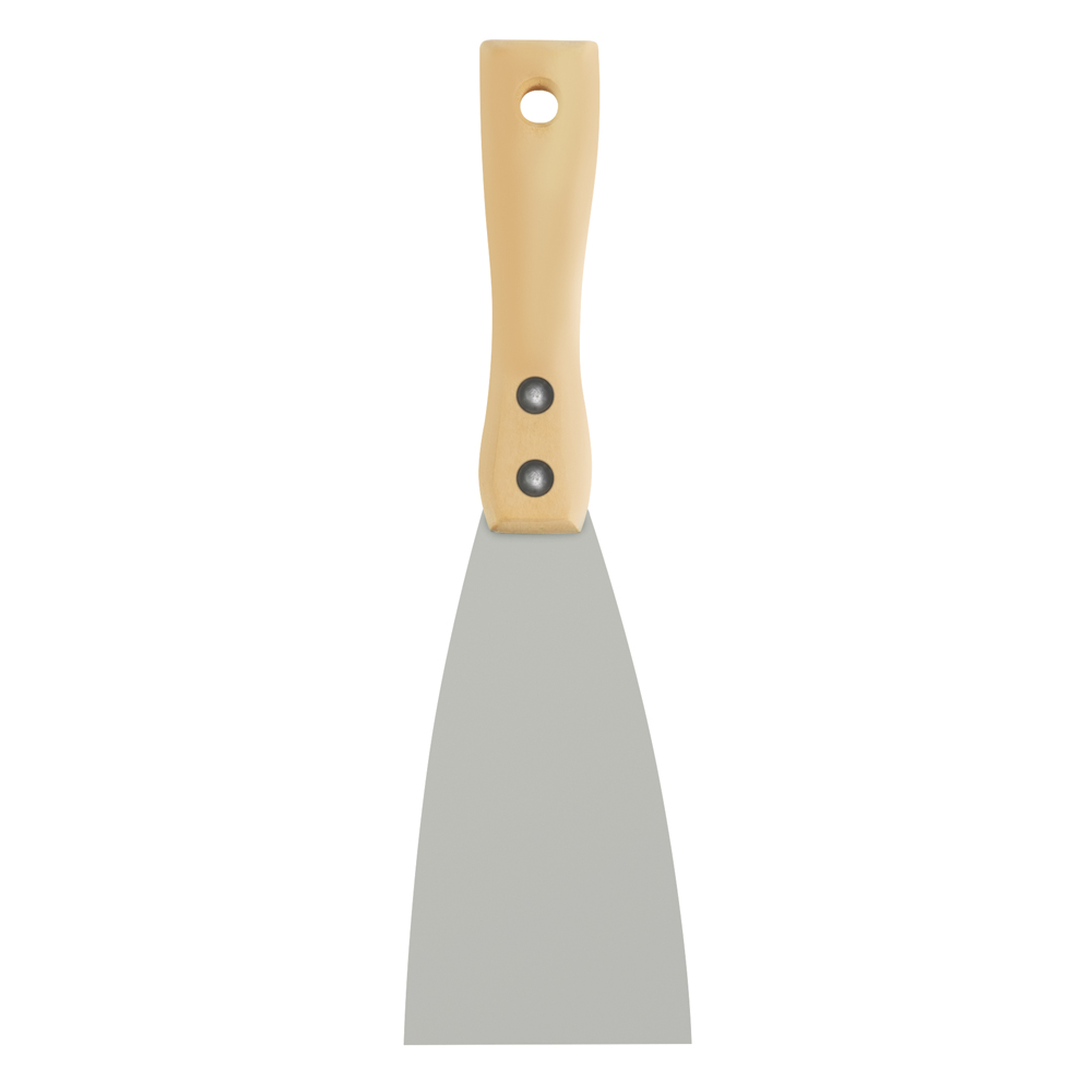 SCRAPER PAINT WOOD HANDLE 90MM