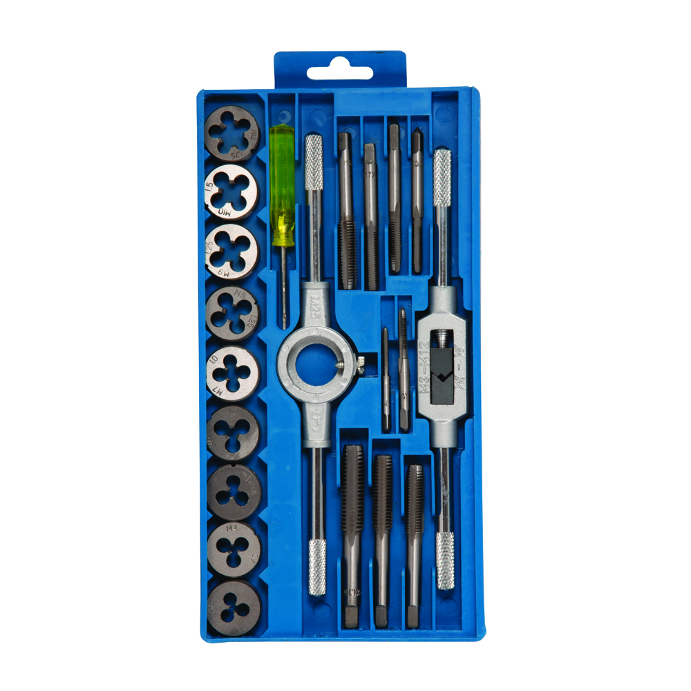 TAP & DIE SET 21PCE METRIC