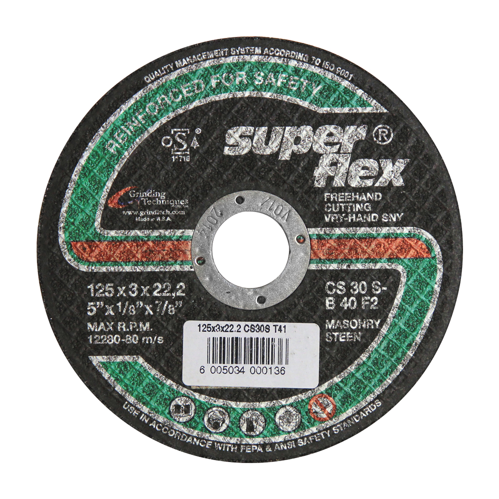 DISC CUTTING MASON 125MM S/FLE