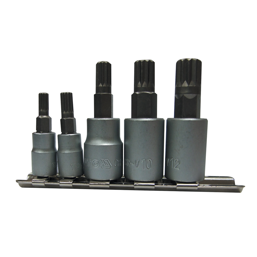 5 PC SPLINE BIT SOCKET