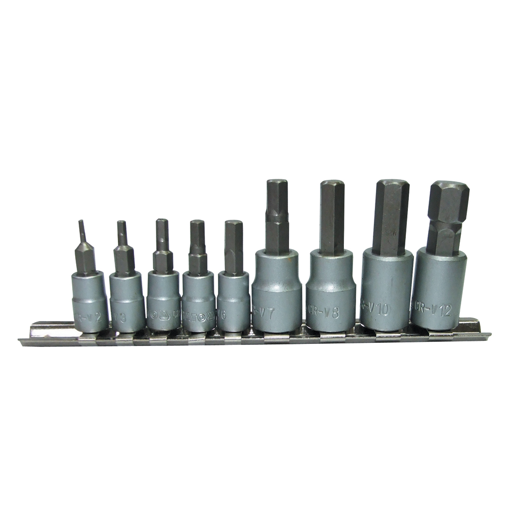 9 PC HEX BIT SOCKET