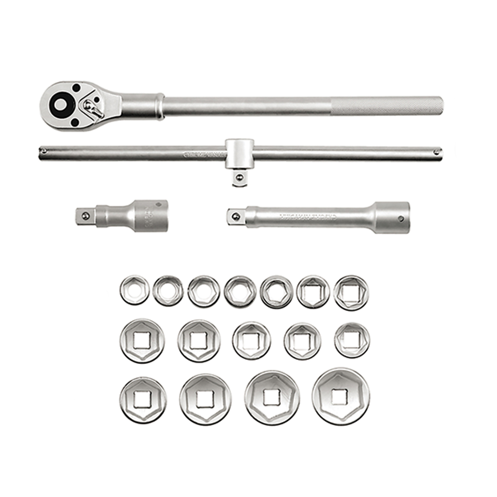 20 PC SOCKET SET 3/4 – QUICK RELEASE